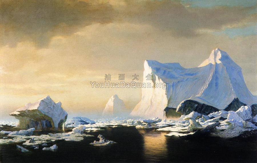 Icebergs in the Arctic William Bradford - 威廉·布雷德福